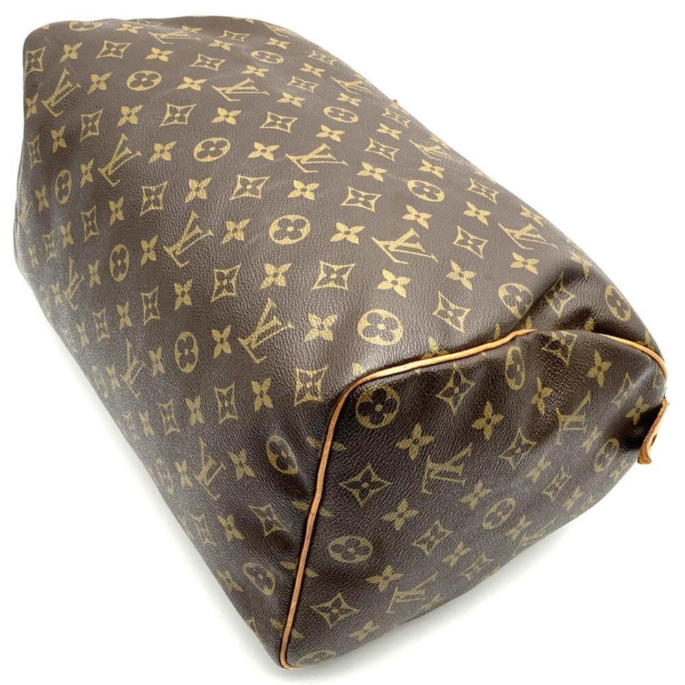 LOUIS VUITTON Brown Monogram Speedy 40 Boston Bag - Picture 2 of 10